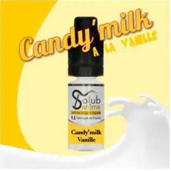 Ароматизатор Solub Arome 10мл Candy'milk vanille (Ванільно-молочний коктейль)