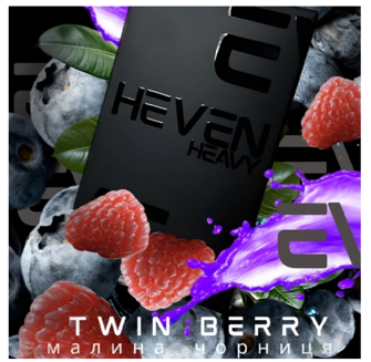 Табак Heven 50g Twin Berry (Малина-черинка)