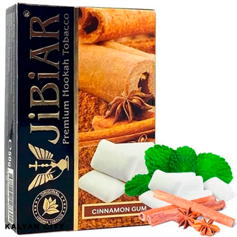 Тютюн JIBIAR Cinnamon Gum (Жуйка Кориця) 50 г