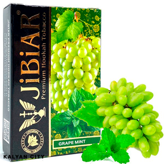 Тютюн JIBIAR Grape Mint (Виногад М'ята) 50 г