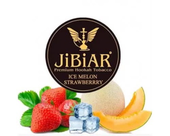 Тютюн Jibiar Ice Strawberry (Полуниця Лід Диня) 100 гр