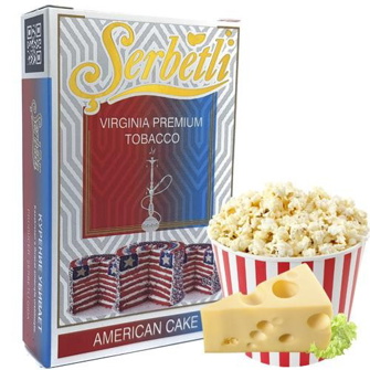 Тютюн Serbetli American Cake (Американський пиріг) 50 гр