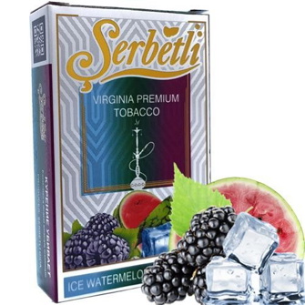 Тютюн Serbetli Ice watermelon blackberry (Лід Кавун Ожина) 50 гр