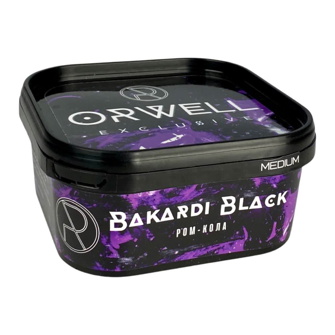 Тютюн Orwell Medium Bacardi Black (Ром, Кола) 200г