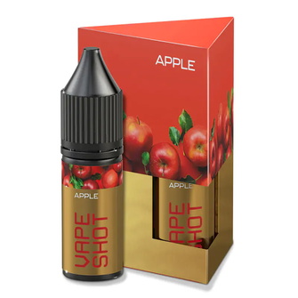 Набор солевой жидкости Vape Shot Apple (Яблоко) 15 мл 65 мг