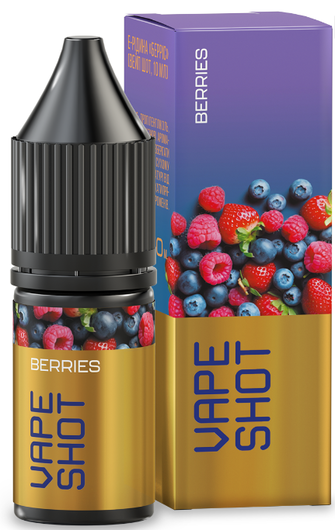 Жидкость Vape Shot Berries (Ягоды) 10 мл 65 мг