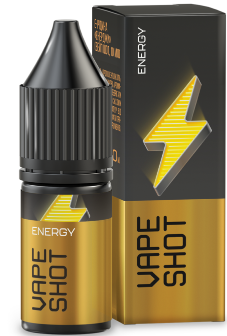 Vape Shot Energy (Энергетик) 10 мл 65 мг: купить по низкой цене в Киеве ...