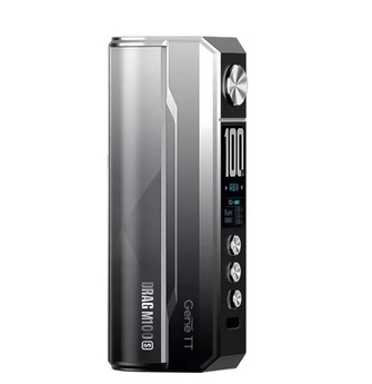 BOX mod VooPoo Drag M100S Silver Black (Серебристо-черный)
