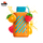 Одноразка Vozol Gear 10000 Raspberry Tangerine (Малина Мандарин)