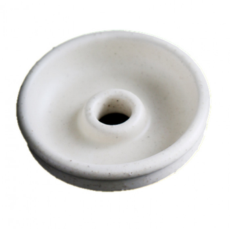 Вставка керамическая Kaya для чаши Silicone Tobacco Bow White (Белый)