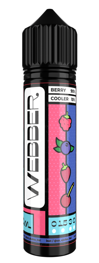 Жидкость Webber 60мл Berry Cooler (Ягодный микс)