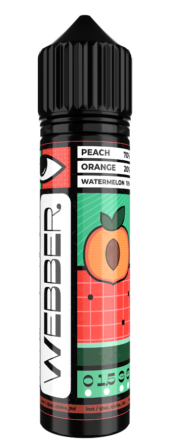 Рідина Webber 60мл Orange Peach (Персик)