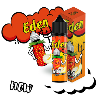 Набор органической жидкости WES Split без никотина Eden (Клубника Дыня) 60 мл 0 мг
