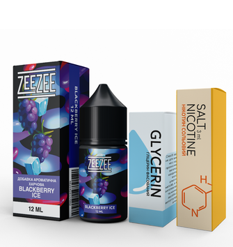 Набор ZeeZee Blackberry Ice (Ежевика Лед) 30 мл 50 мг