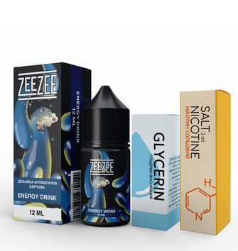Набор ZeeZee Energy Drink (Энергетик) 30 мл 50 мг