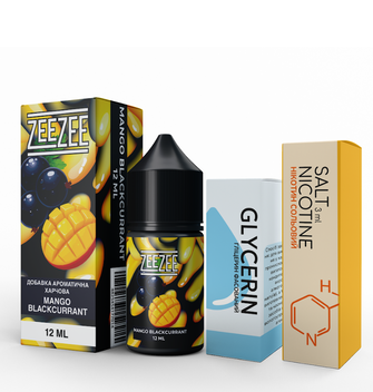 Набор ZeeZee Mango Blackcurrant (Манго Черная смородина) 30 мл 50 мг