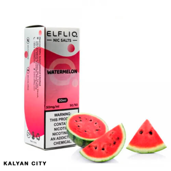 Рідина ELFLIQ Watermelon (Кавун) 30 мл 50 мг