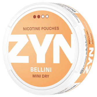 ZYN Mini Bellini 3mg (Персик Виноград Чай)