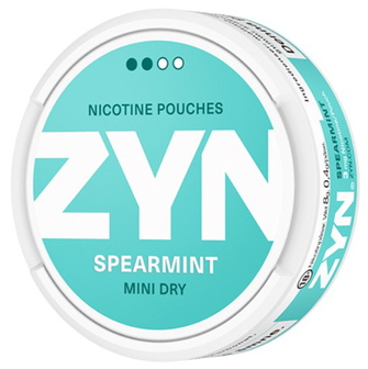 ZYN Mini Spearmint 3mg (Мята)